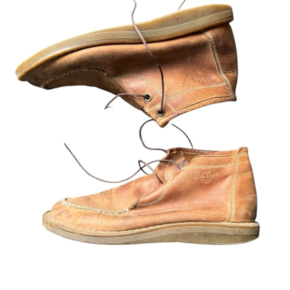 VTG RARE Dr Martens Carbrillo style boots size 8.5 men’s all leather - Picture 6 of 9